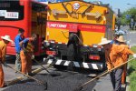 Hot Box Asphalt Patch Truck