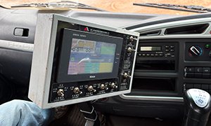 Cab-Mounted Computer Control