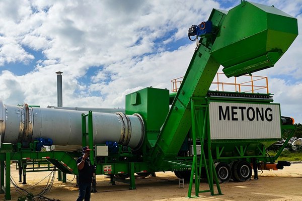 Mobile Asphalt Drum Mix Plant